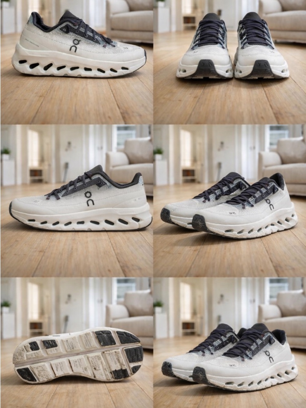 On Running - Cloudtilt Zendaya White/Black Running Shoes - Size 9